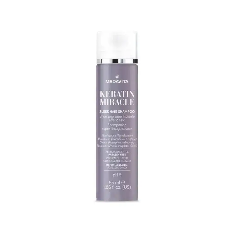 MEDAVITA Keratin Miracle Sleek Hair Shampoo Superlisciante 55ml