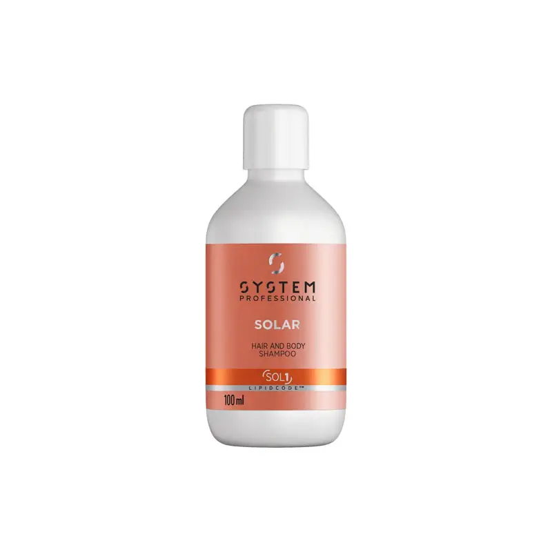 SYSTEM PROFESSIONAL Solar Hair & Body Shampoo Reidratazione Estiva 100ml