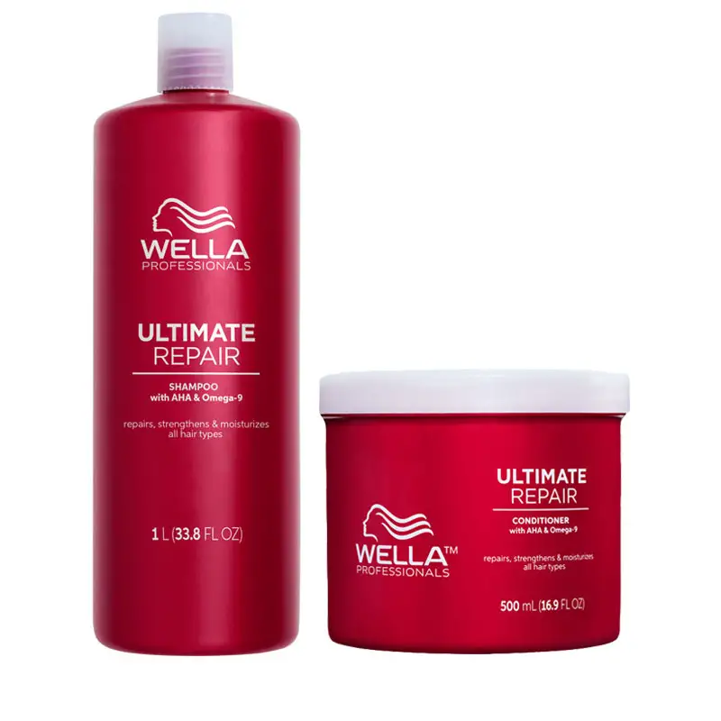 WELLA Kit Ultimate Repair Shampoo 1000ml + Conditioner 500ml