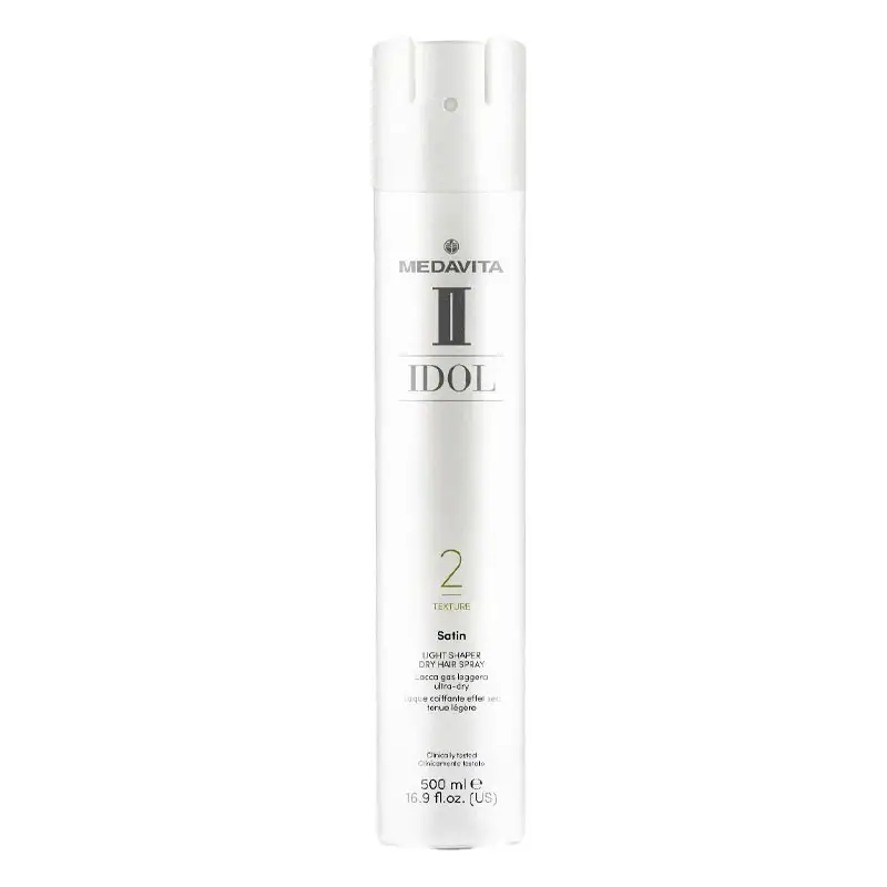 MEDAVITA Idol Satin Light Shaper Dry Hair Spray Tenuta Leggera 500ml