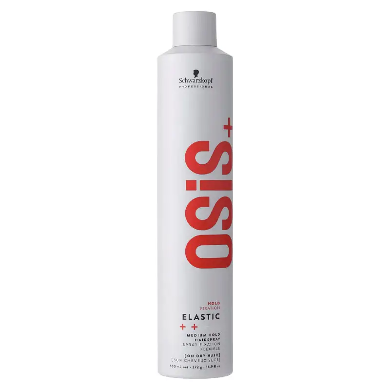 SCHWARZKOPF Osis+ Hold Fixation Elastic Medium Hold Hairspray 500ml