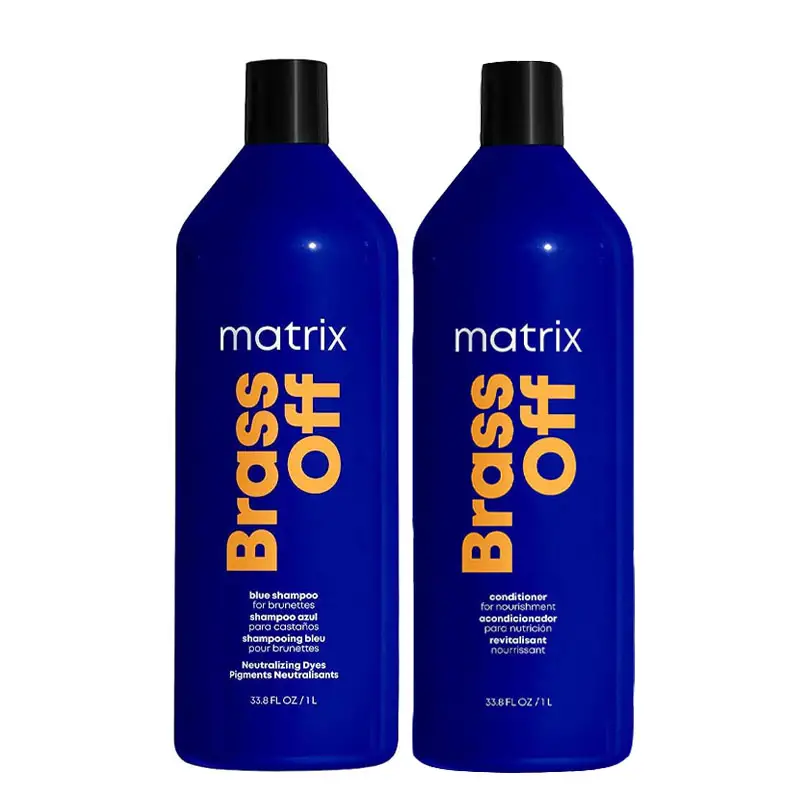 MATRIX TOTAL RESULTS Kit Brass Off Shampoo 1000ml + Conditioner 1000ml