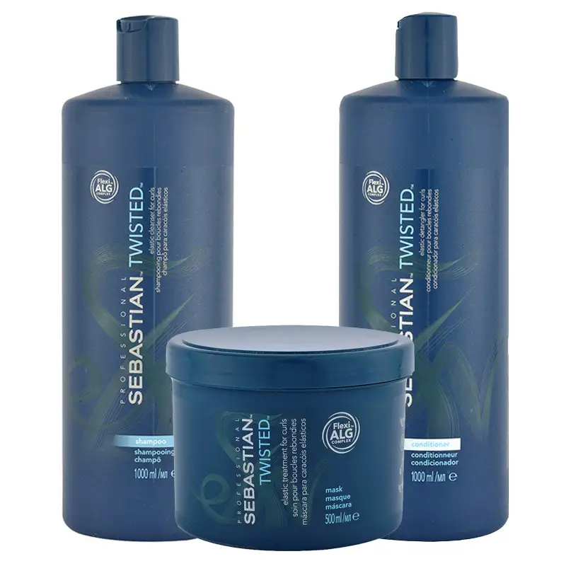SEBASTIAN Kit Twisted Curl Shampoo 1000ml + Mask  500ml + Conditioner 1000ml