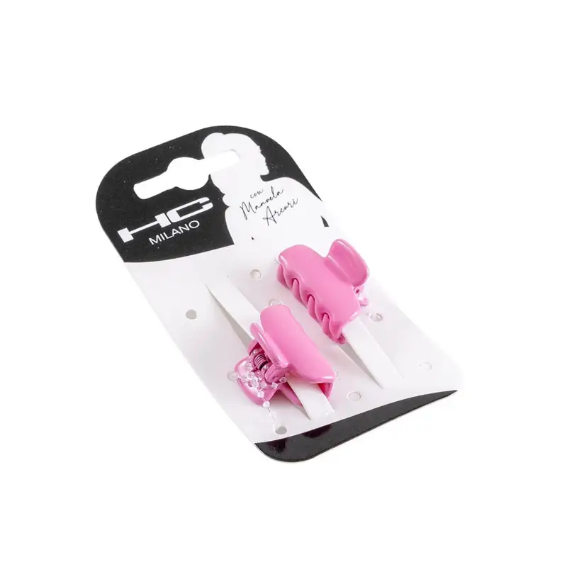 HC MILANO Pinza Carry Girl Pink MP 2pz