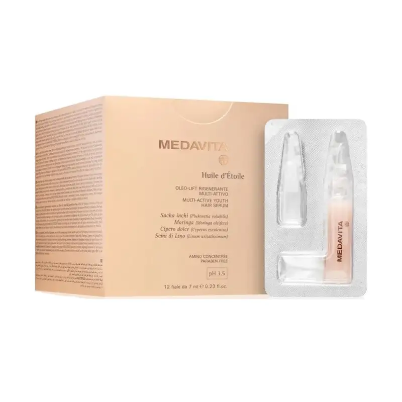 MEDAVITA Huile D'Etoile Oleo Lift Rigenerante Multi Attivo Fiale 12x7ml