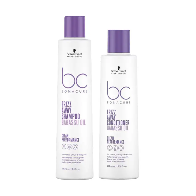 SCHWARZKOPF Kit BC Bonacure Frizz Shampoo 250ml + Conditioner 200ml