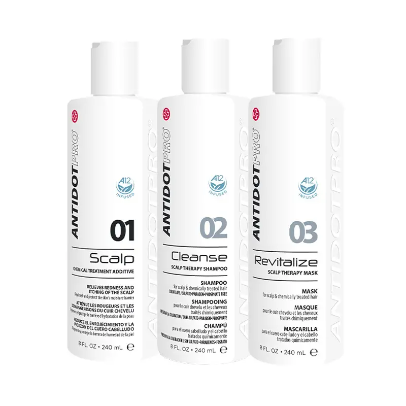 ANTIDOTPRO Kit 01 Treatment  240ml + 02 shampoo  240ml + 03 Mask 240ml