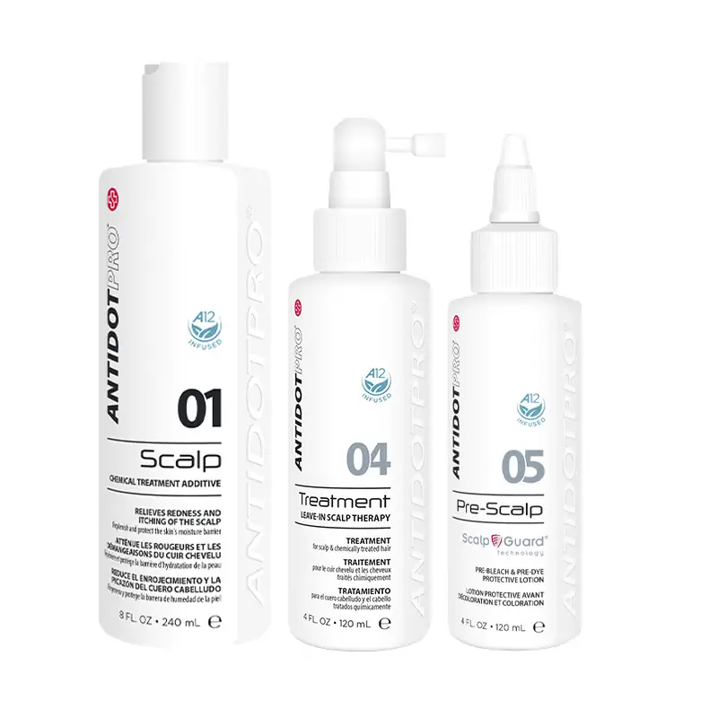 ANTIDOTPRO Kit 01 Treatment 240ml + 04  Treatment  120ml + 05  Pre Scalp 120ml