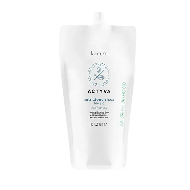 KEMON Actyva Nutrizione Ricca Refill Pouch Bag Mask 500ml