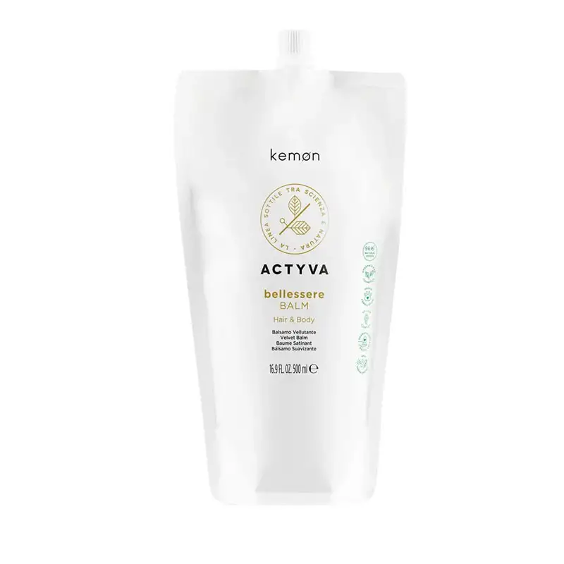 KEMON Actyva Bellessere Hair & Body Refill Pouch Bag Conditioner 500ml