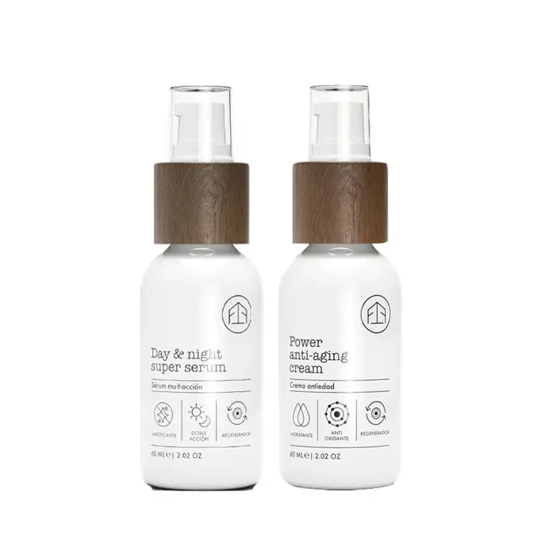 FARM TO FRESH Kit Day & Night Super Serum 60ml + Power Anti Aging Cream 60ml