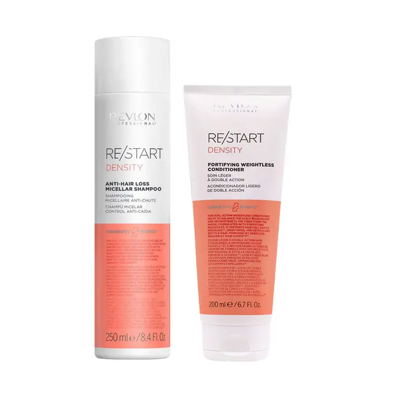 REVLON PROFESSIONAL Kit Restart Density Shampoo 250ml + Conditioner 200ml