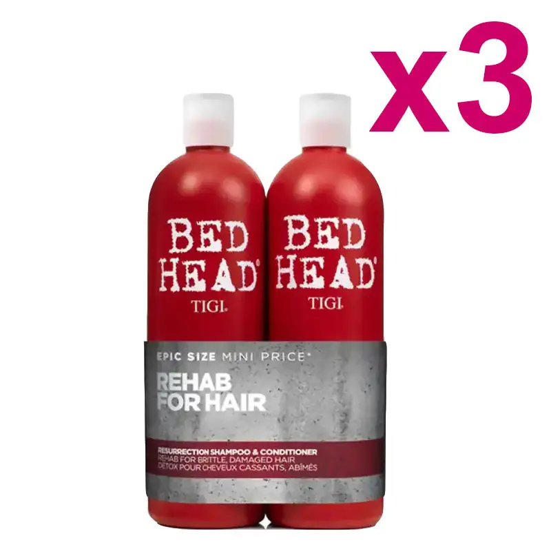 TIGI Kit Bed Head Resurrection Tween Duo 3 PEZZI