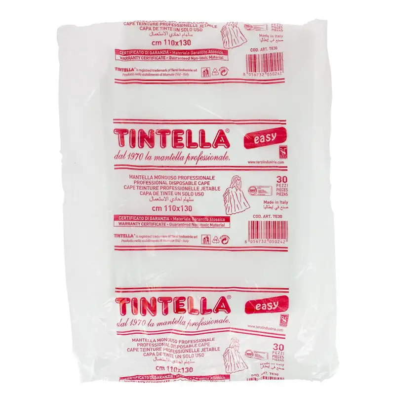 TERZI INDUSTRIE Tintella Mantella Monouso professionale cm90x115 30pz