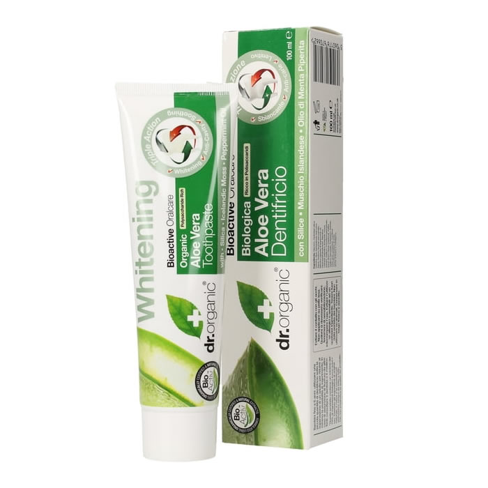 Dr Organic Aloe Vera Toothpaste 100ml