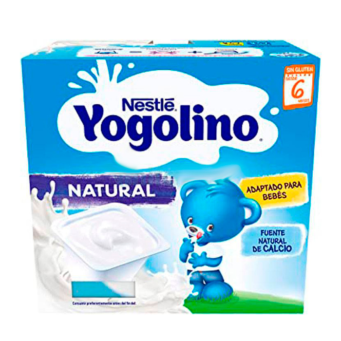 Nestlé Yogolino Naturale Senza Zucchero 4x100g