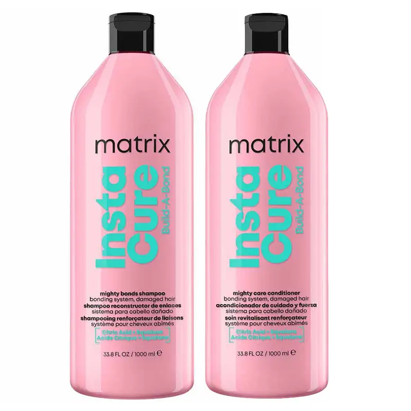 MATRIX TOTAL RESULTS Kit Insta Cure Build A Bond Shampoo 1000ml + Conditioner 1000ml