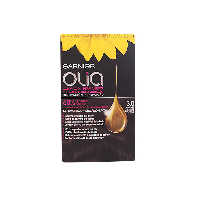 Garnier Olia Permanent Coloring 3,0 Marrone Scuro