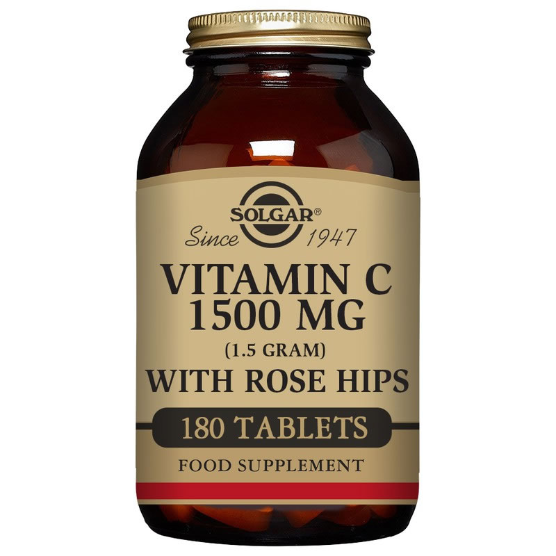 Solgar Vitamina C 1500mg 180 Compresse