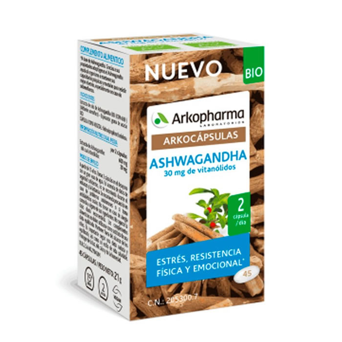 Arkocapsulas Ashwagandha Bio 45 Capsule