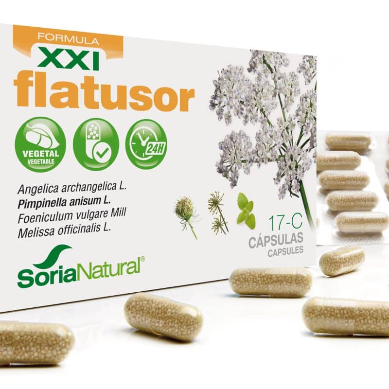 Soria 17-C Flatusor 30 Caps Liberacion Prol Sxxi