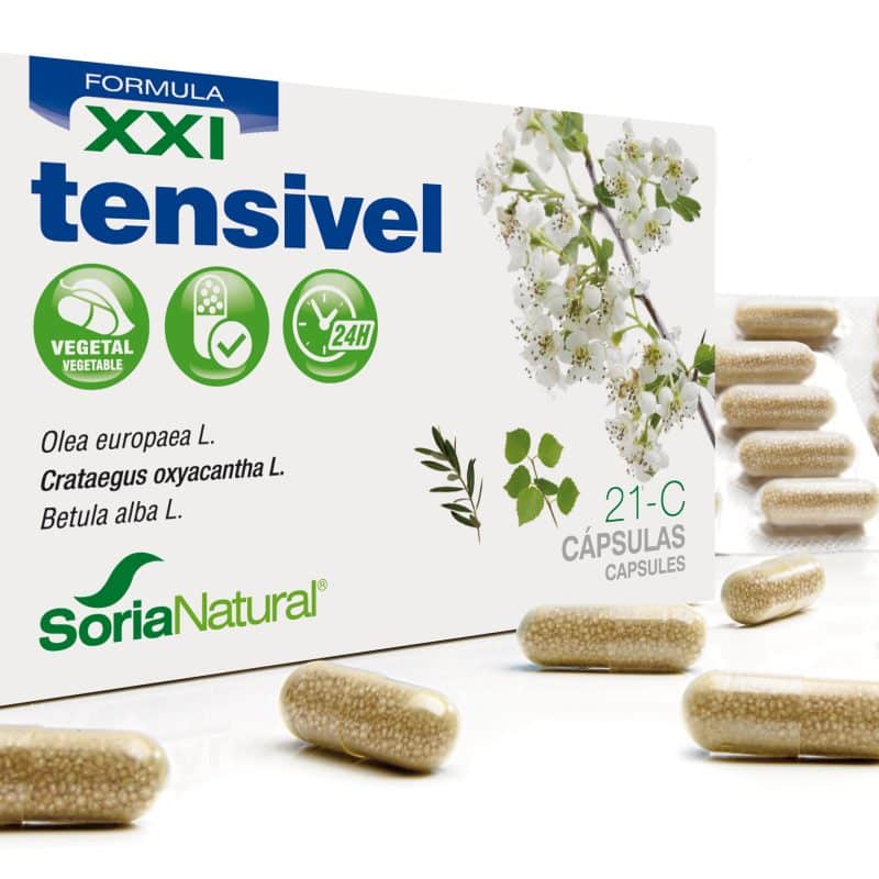 Soria 21-C Tensivel 600 Mg 30 Caps Liberacion Prolongada