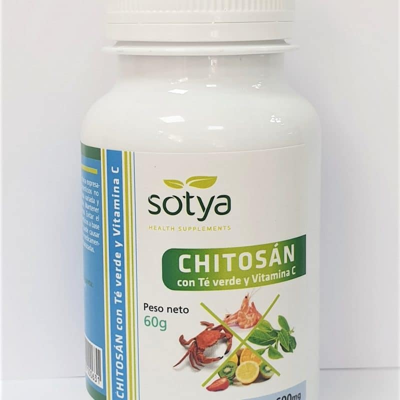 Sotya Chitosan Te Verde Vit C 100 Caps