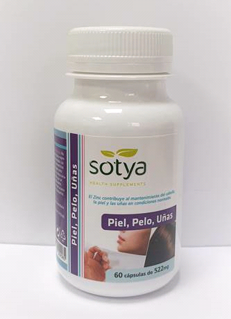 Sotya Pelo Piel y Uñas 520 Mg 60 Caps