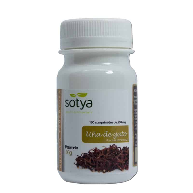 Sotya Uña De Gato 500 Mg 100 Comp