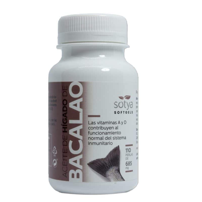 Sotya Higado Bacalao 685 Mg 110 Perlas