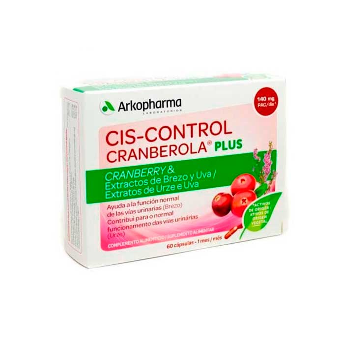 Arkopharma Cranberola Ciscontrol Plus Heather 60 Capsule