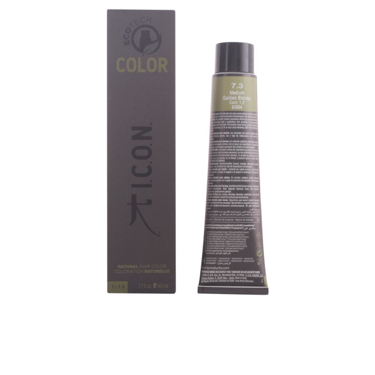 Icon Ecotech Color Natural Hair Color 7.3 Medium Golden Blonde 60ml