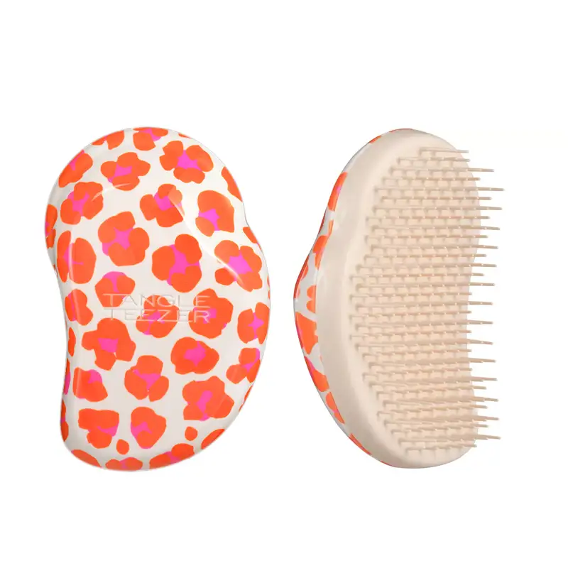 TANGLE TEEZER The Original Mini Straight-Curly Printed Orange Multy