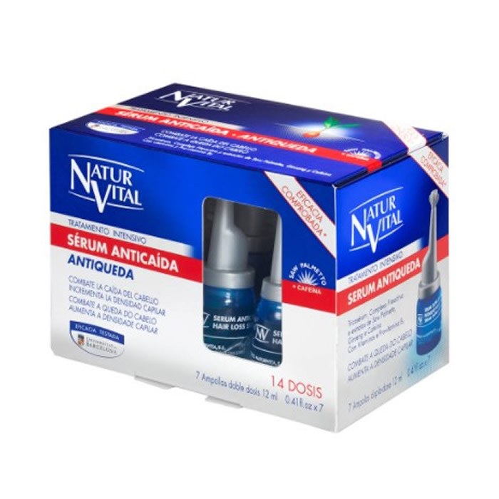 Naturvital Siero Anticaduta Trattamento Intensivo Fiale 7x12ml