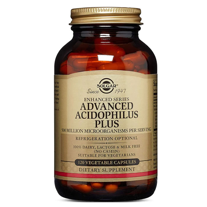 Solgar Advanced Acidophilus Plus 120 Capsule