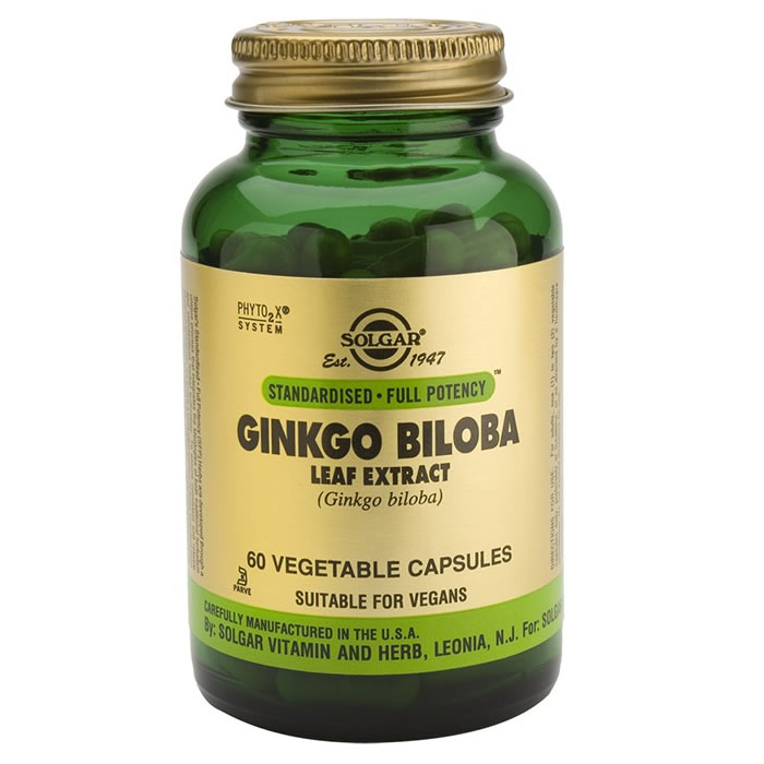 Solgar Ginkgo Biloba 60 Capsule
