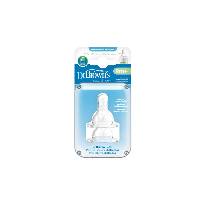 Dr.brown´s Dr Brown's Confezione Da 2 Standard Nipples Dr Brown