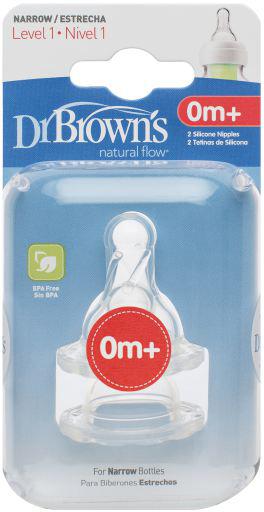 Dr.brown´s Tetina Dr Brown's Options 0 Meses 2 Uds