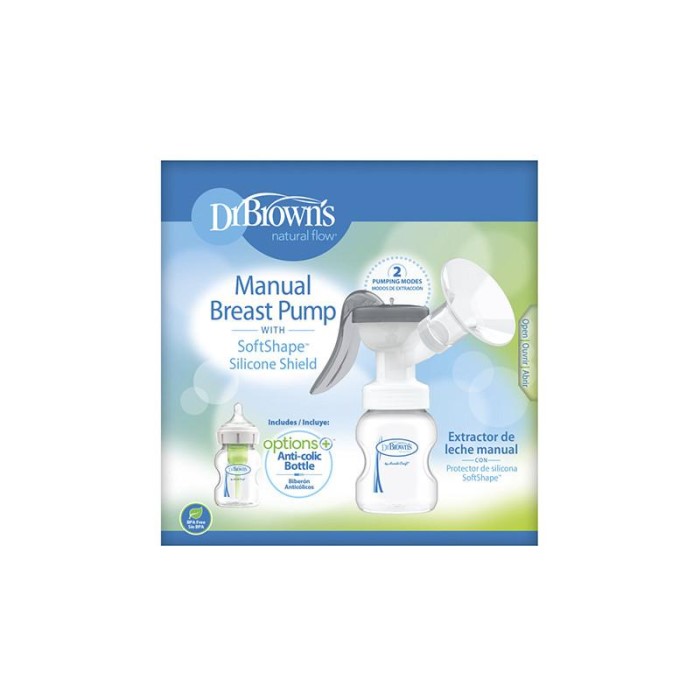 Dr. Brown's SoftShape Aspiratore di latte manuale