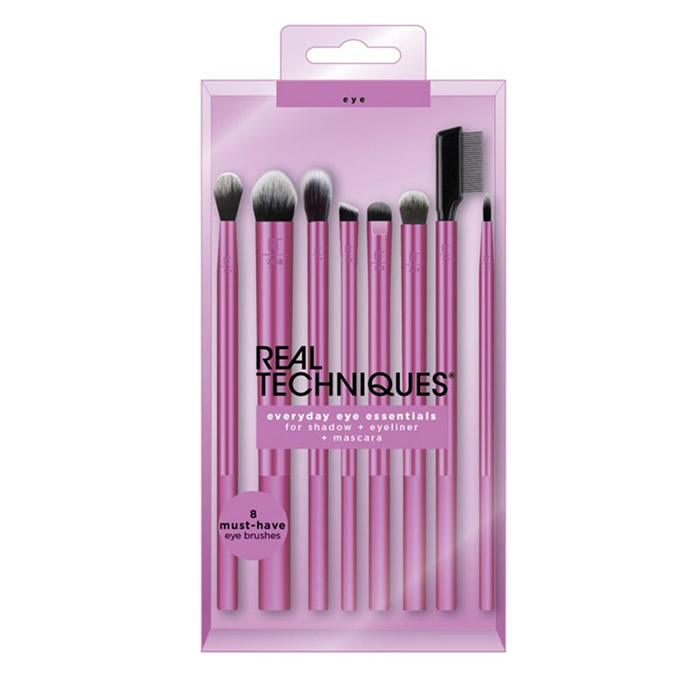 Real Techniques Everyday Eye Essentials Set 8 Parti