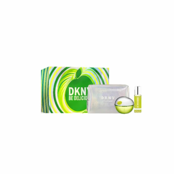 Donna Karan Be Delicious Eau De Parfum Spray 100ml Set 3 Parti