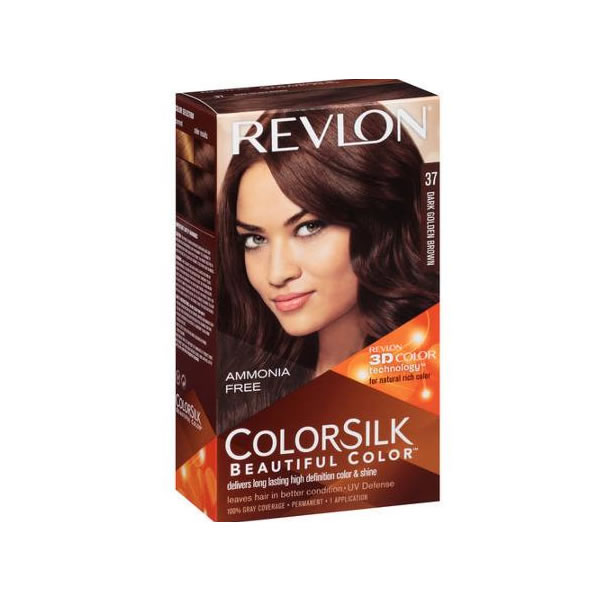 Revlon Colorsilk Senza Ammoniaca 37 Dark Golden Brown  