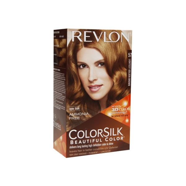 Revlon Colorsilk Senza Ammoniaca  57 Lightest Golden Brown 