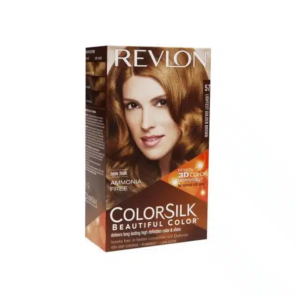 Revlon Colorsilk Senza Ammoniaca 57 Lightest Golden Brown
