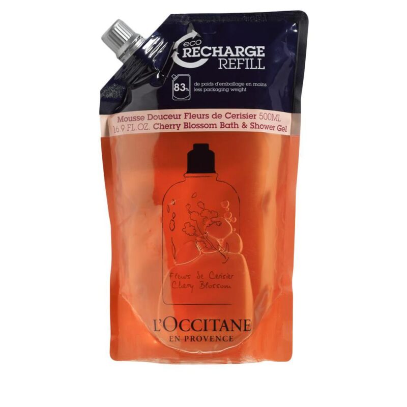 L'occitane Flores De Cerezo Espuma Ecorecarga 500ml