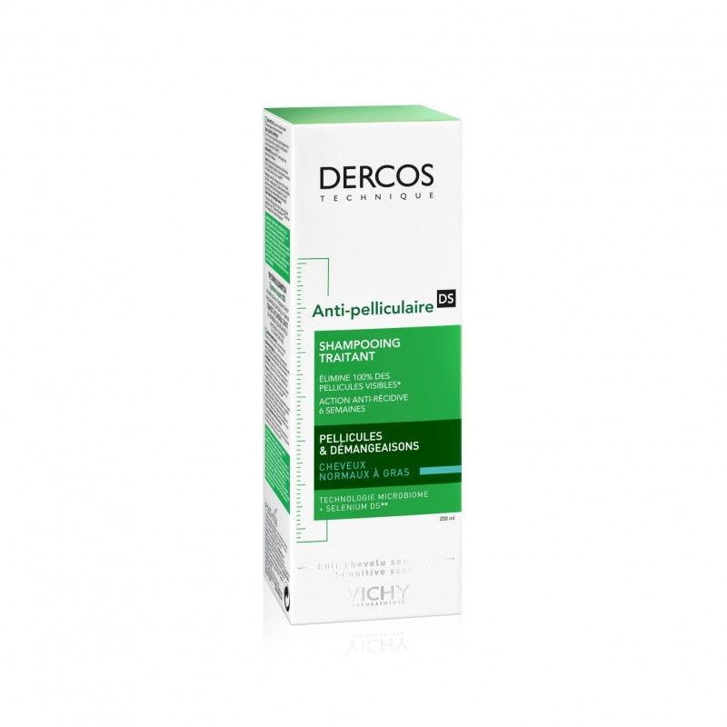 Vichy Dercos Anti Forfora Shampoo Cappelli Grassi 200ml