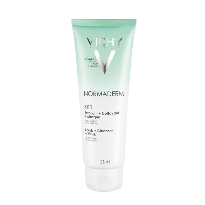 Vichy 3 In 1 Esfoliante Crema Detergente Maschera 125ml 