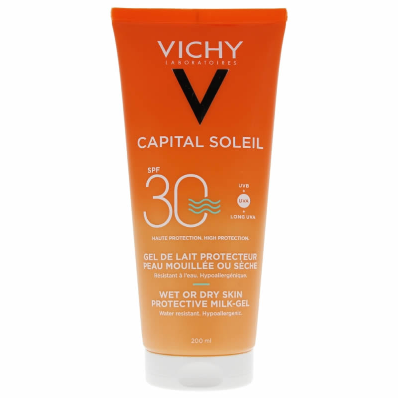 Vichy Capital Soleil Milk-Gel Wet Skin Spf30 200ml