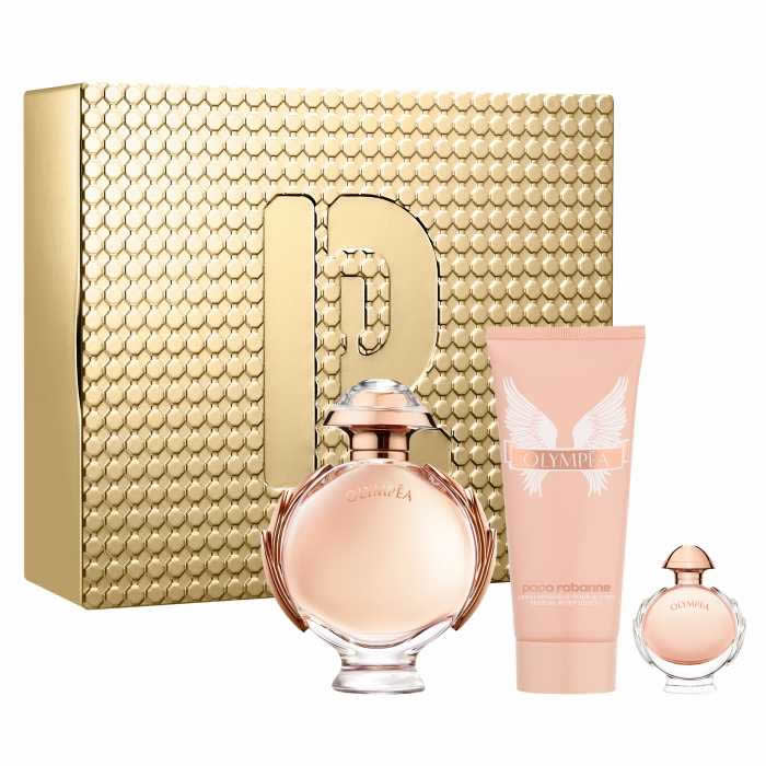 Paco Rabanne Olympéa Eau De Perfume Spray 80ml Set 3 Parti