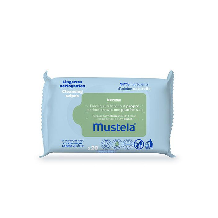 Mustela Baby Wet Wipes 20 pz.